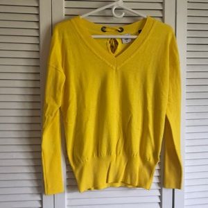 Cabi Yellow sweater